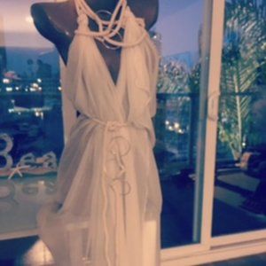 Mother of Dragons -- Boho Flowing Dress/Wedding Dress